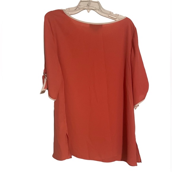 Sheer Pink and White Top - Picture 4 of 9